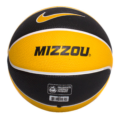 Mizzou Nike® Oval Tiger Head Mini Basketball