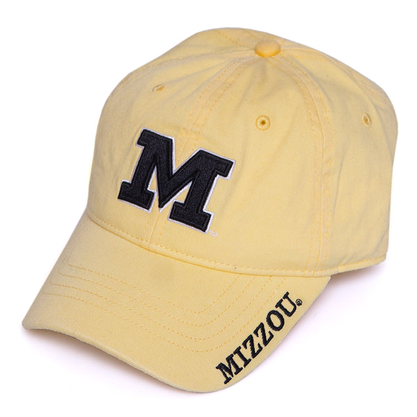 Mizzou Tigers M Missouri Patch Gold Adjustable Hat – Tiger Team Store