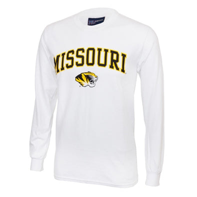 Missouri Tiger Head White Long Sleeve T-Shirt – Tiger Team Store