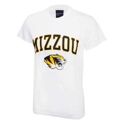 Mizzou Tiger Head White Short Sleeve T-Shirt – Tiger Team Store