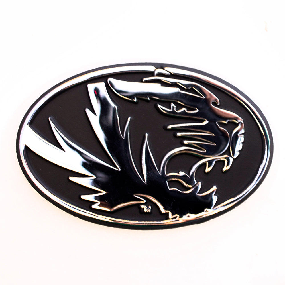 115mm Chrome Black Tiger Head Logo Emblem Car Front Grille Rear Trunk Lid  Badge | eBay