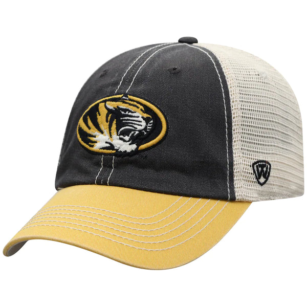 Mizzou Tigers Missouri Tigers Vault Paw Logo Gold Hat – Tiger Team