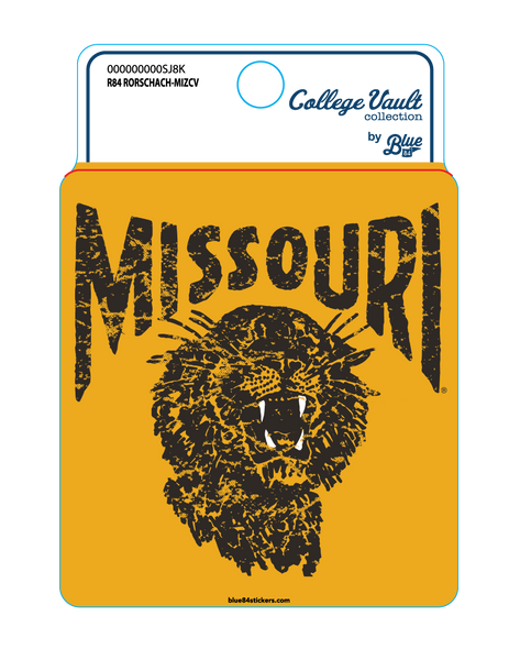 1987 Missouri Tiger Baseball Art T-Shirt